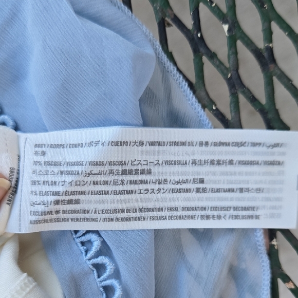 Abercrombie & Fitch Cream Asymmetrical One-Shoulder Dress - Picture 8 of 8